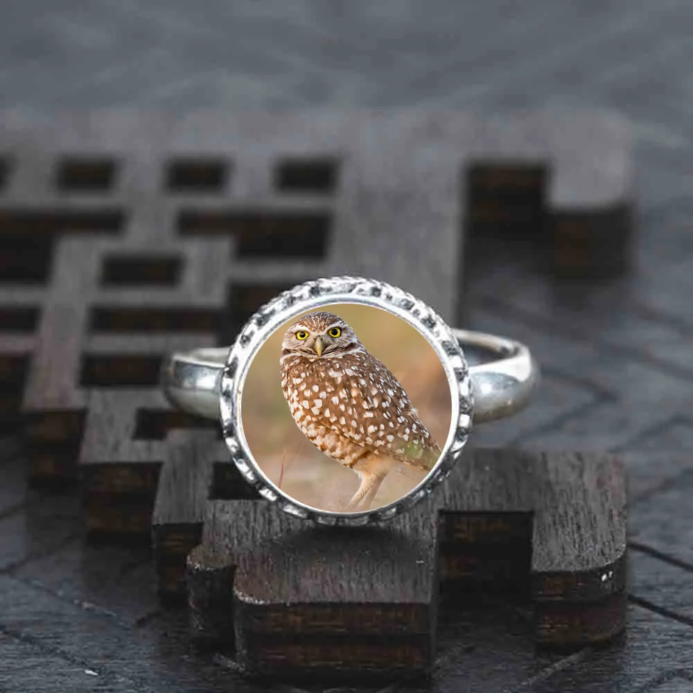 Женское винтажное свадебное платье регулируемое кольцо из серебра 925 пробы с