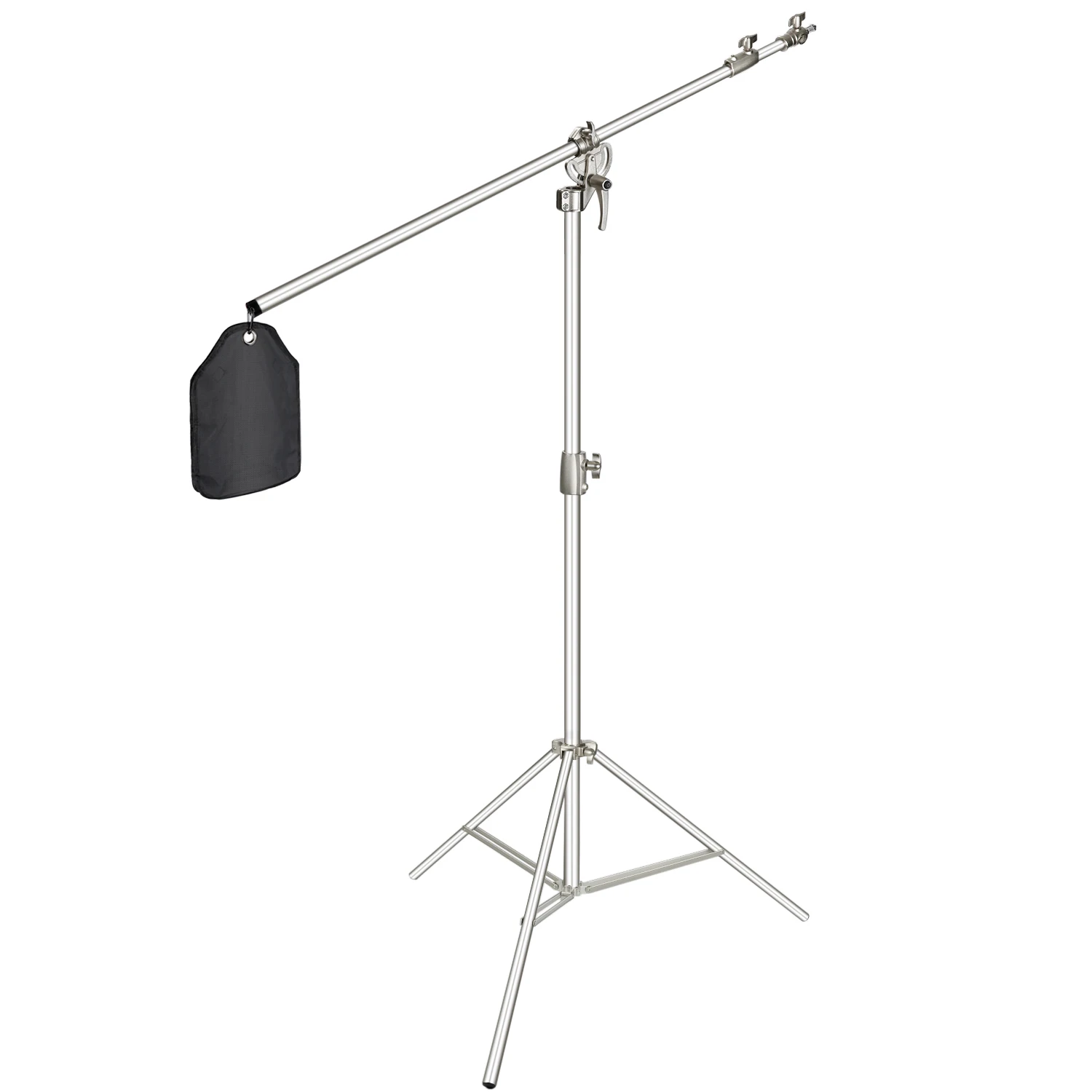 

Neewer Aluminum Alloy 2-in-1 Light Stand 48.4-151.5 inches Adjustable Height with 85-inch Boom Arm for Supporting Umbrella