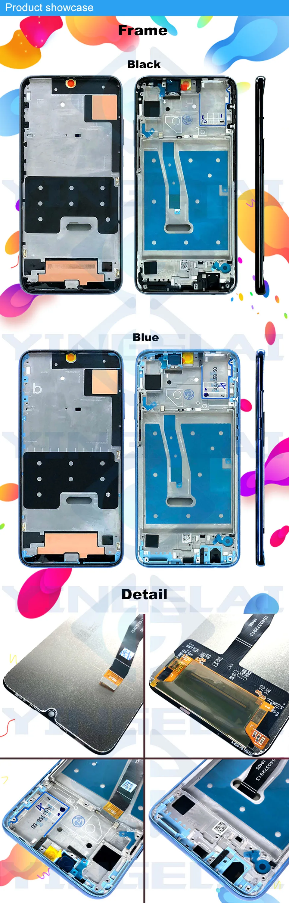 6,21 ''Полный ЖК-дисплей для huawei Honor 10 lite, сенсорный ЖК-дисплей в сборе для huawei Honor 10 lite/Honor 10i, полный ЖК-экран