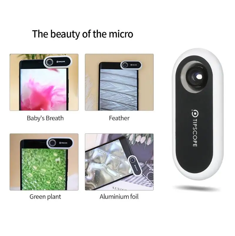 

400X Scientific Research Microscope HD Phone Camera Lens For IPhone Samsung Huawei Magnification General Magnifying Glass
