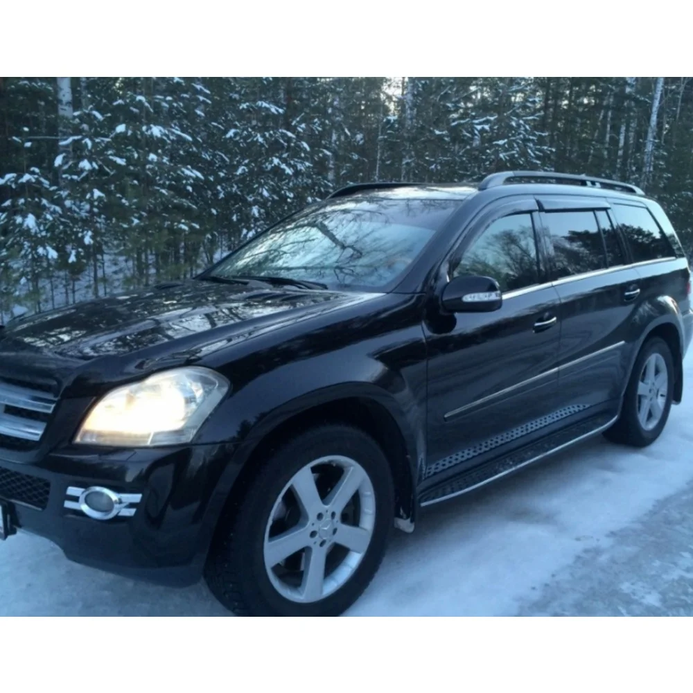 Дефлекторы окон Cobra Tuning M32306 на авто Mercedes Benz GL-klasse X164 2006-2012 4 шт./комп. ветровики от