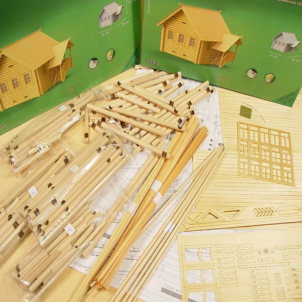 Купить Модель Деревянного Дома