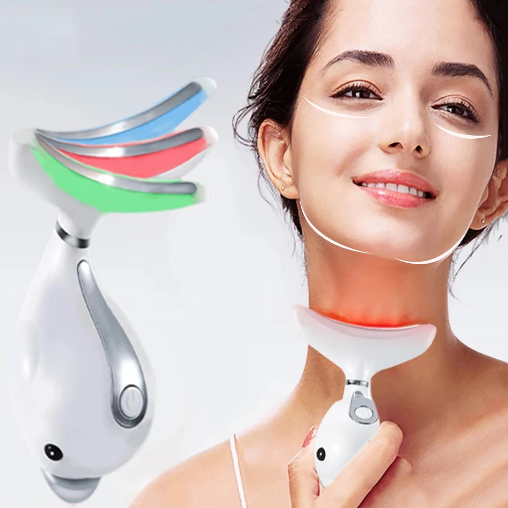 

Beauty Equipment Skin Care Tools Ultrasound LED Skin Tightening Skins Rejuvenation Face Massager RF Electronics Light Therapy