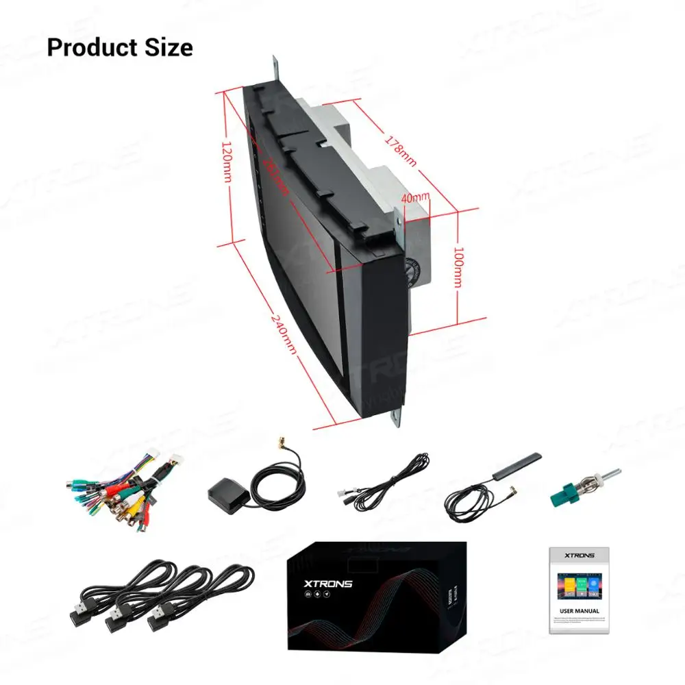 XTRONS Android 10 0 Qualcomm Bluetooth 5 автомобильный стерео радио плеер для Mercedes Benz W209 2005 2006 W203 W463