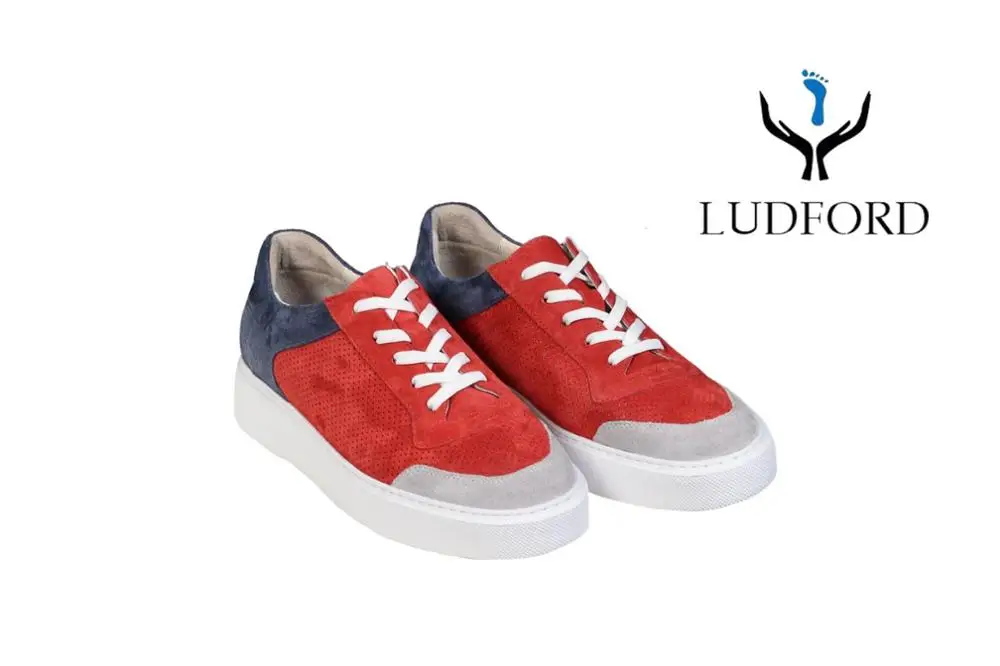 

Women Sneakers Shoes Leather Suede Red Blue New Design Comfortable Stylish Casual Sport Female Fashion Soft 2020 Ladies Platform