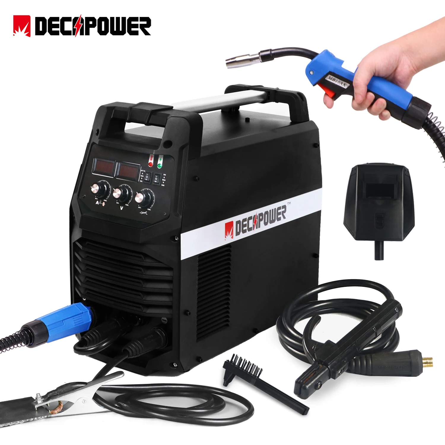 Полуавтоматические сварочные машины Decapower NEOMIG 4 в 1 MIG MAG MMA LIFT TIG для безгазовой