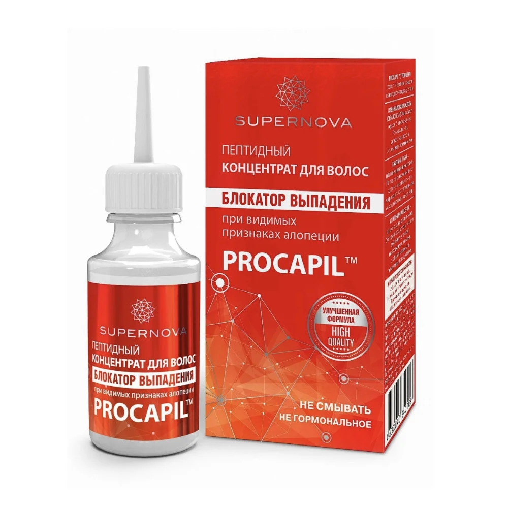 PEPTIDE CONCENTRATE hair LOSS BLOCKER with visible signs of alopecia БЛОКАТОР ВЫПАДЕНИЯ волос |
