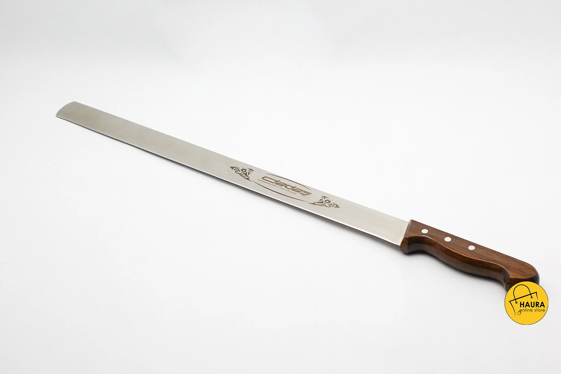 Нож erзум для кебаба 52 см из нержавеющей стали длинный острый мяса ветчины шаурмы