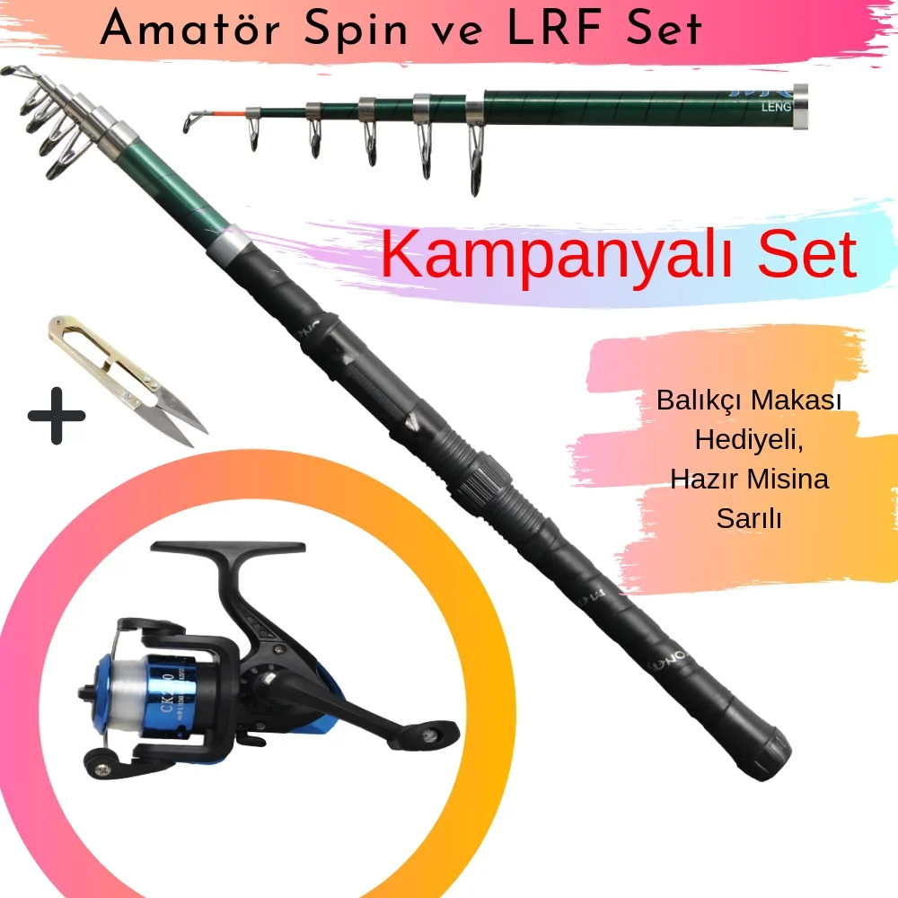 

Amateur Spin and LRF Ready Fishing Rod Set