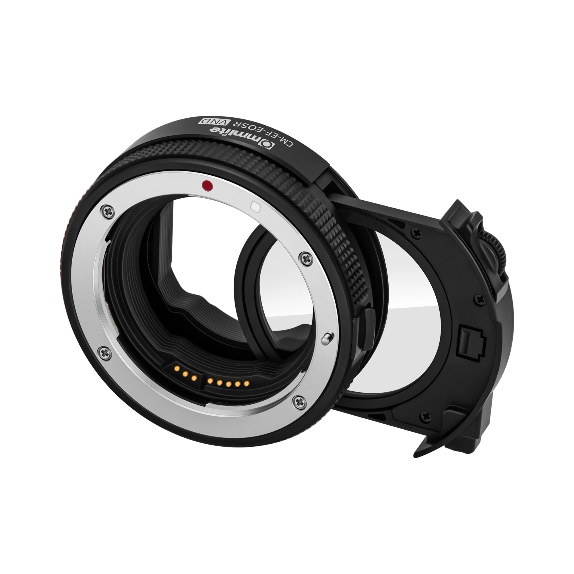 

Commlite CM-EF-EOSR VND AF Lens Adapter with Variable ND Filter Compatible for EF/EF-S Mount to Canon EOS R5/R6/RP Cameres