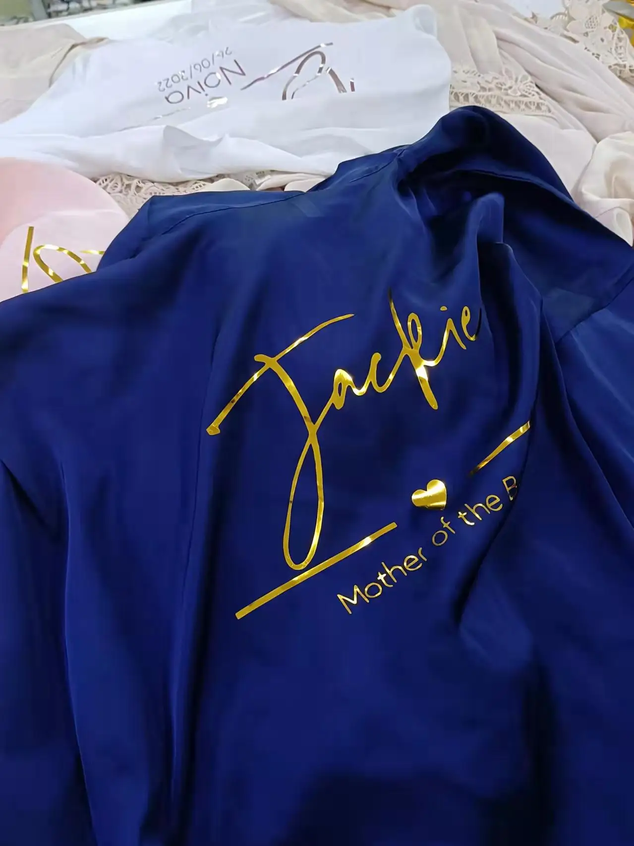 Свадебный халат индивидуальный халаты для подружек невесты подарок подружки