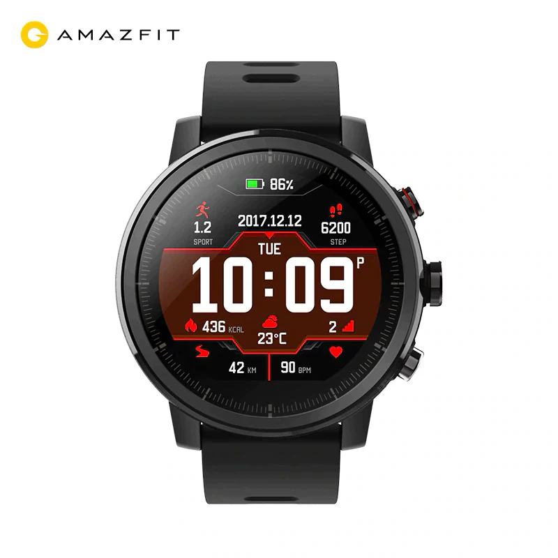 Смарт часы Xiaomi Amazfit Stratos (1.34'' 5ATM GPS) с поддержкой русского языка (доставка от 2 - Фото №1