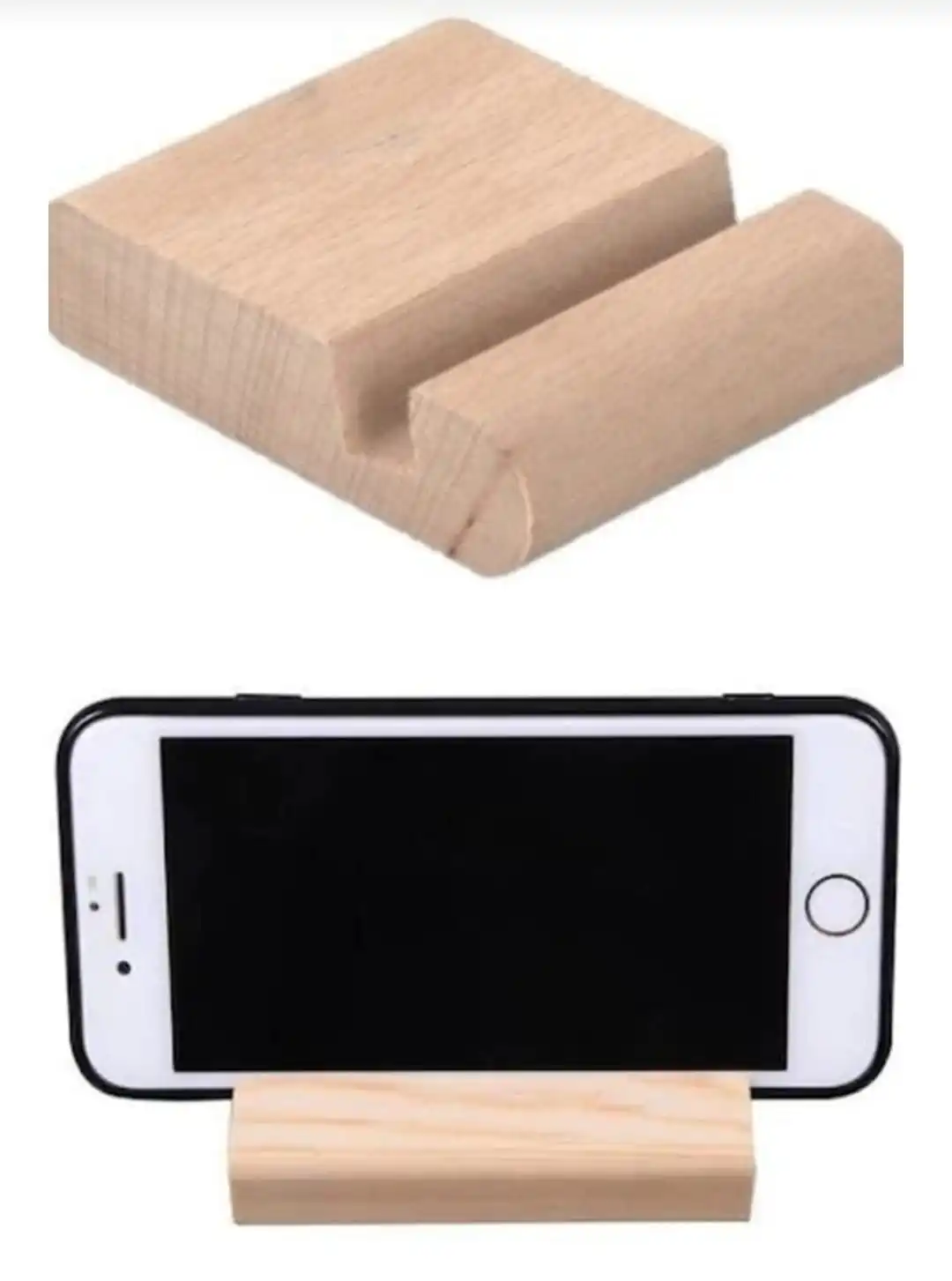 Ahşap Telefon standi Tutucu