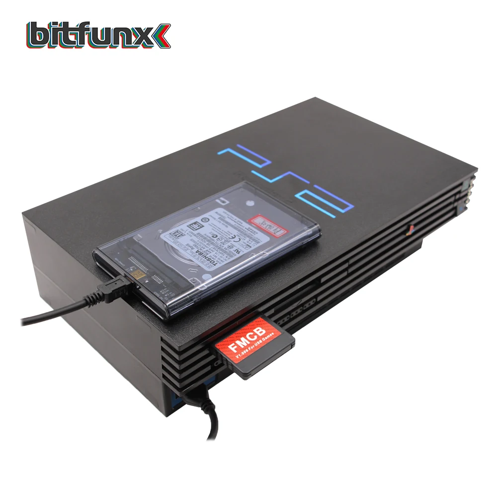 FMCB 8 Мб/16 Мб/32 Мб/память 64 Мб Заводская Пломба для USB игры + 2 5 ''SATA жесткий диск