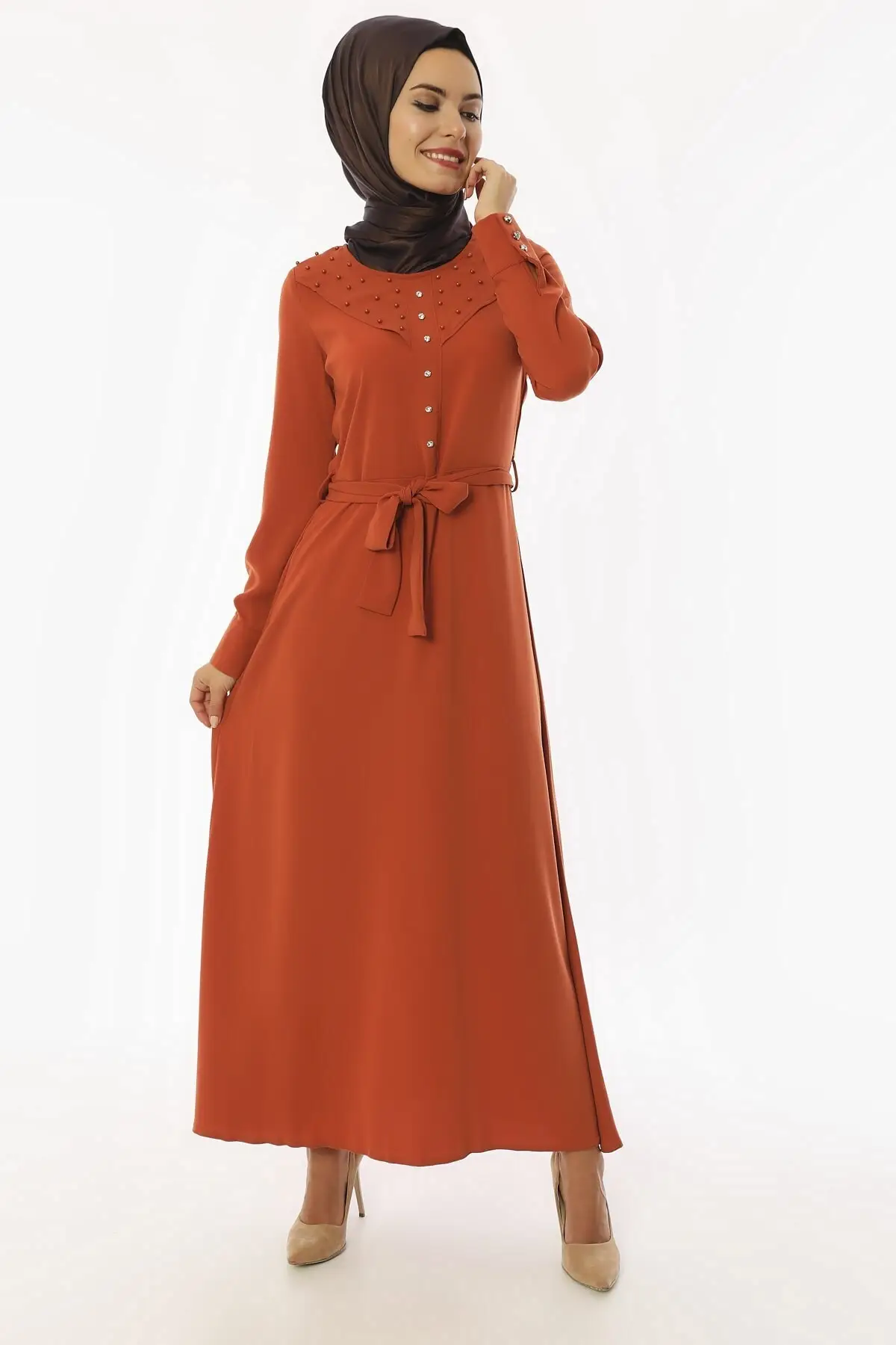 

Women, Abaya Dubai turkey Arab Muslim hijab dress kaftan dress for women fashion wear Islamic dress