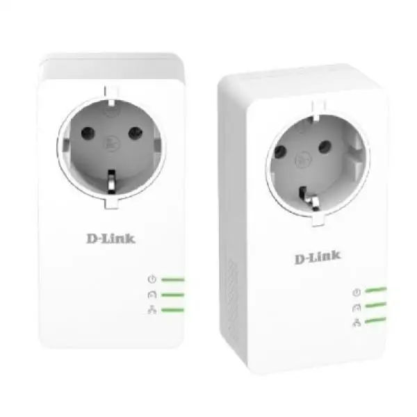 ПЛК-адаптер D-Link PowerLine DHP-P601AV 1000 Мбит/с |