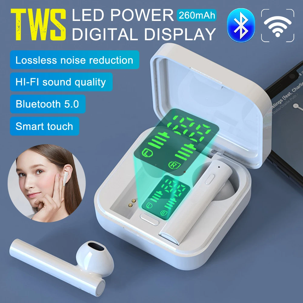 Универсальные спортивные Игровые наушники Air6 TWS беспроводные Bluetooth совместимые 5