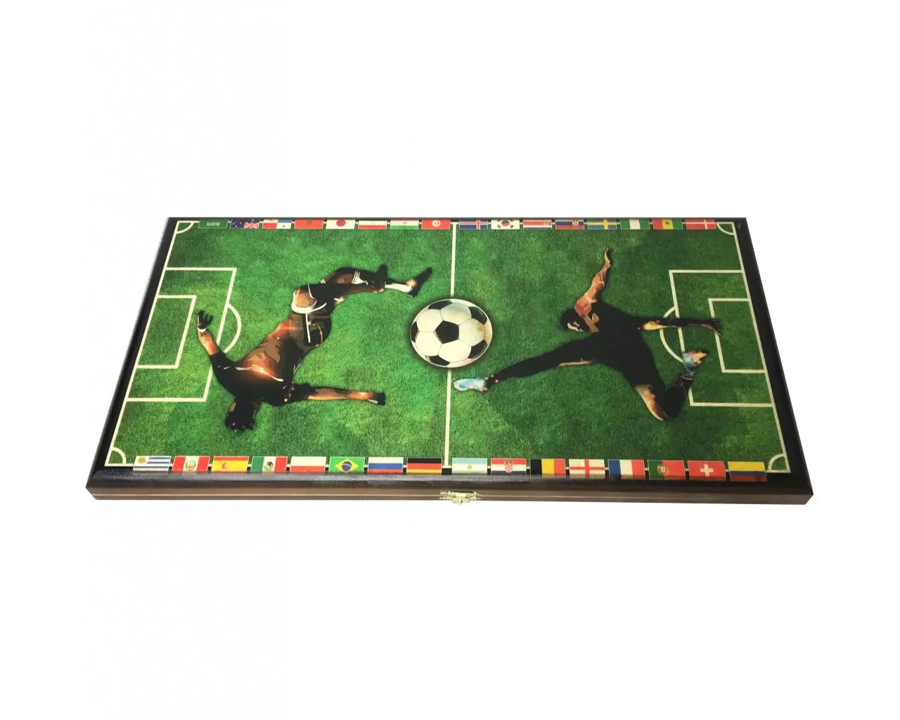 Нарды Пермские Футбол средние 50 игра ручной работы недорого подарочные