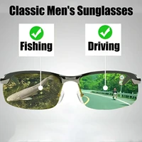 classic luxury mens polarized fishing sunglasses men women chameleon glasses driving sun glasses vintage glasses shades uv400