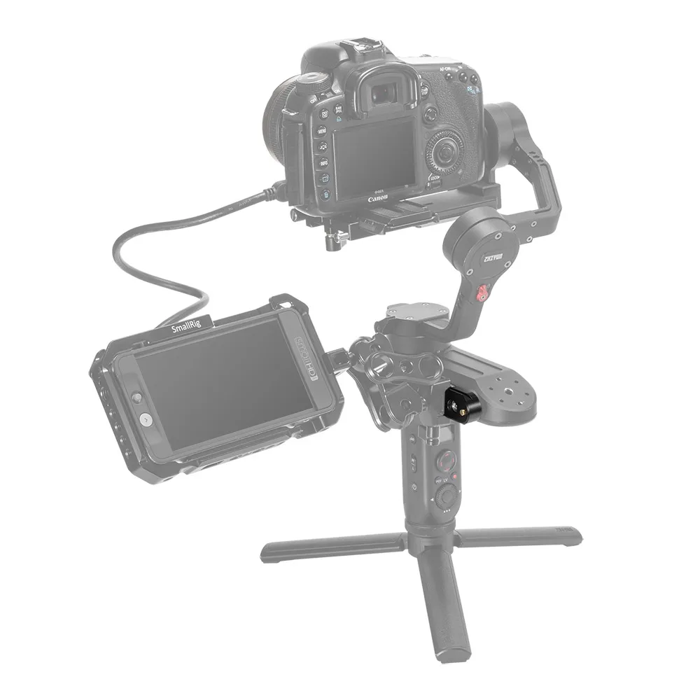 Боковая Монтажная пластина SmallRig с розеткой для Zhiyun Weebill LAB/CRANE 3 LAB/3S Gimbal Quick Release Plate