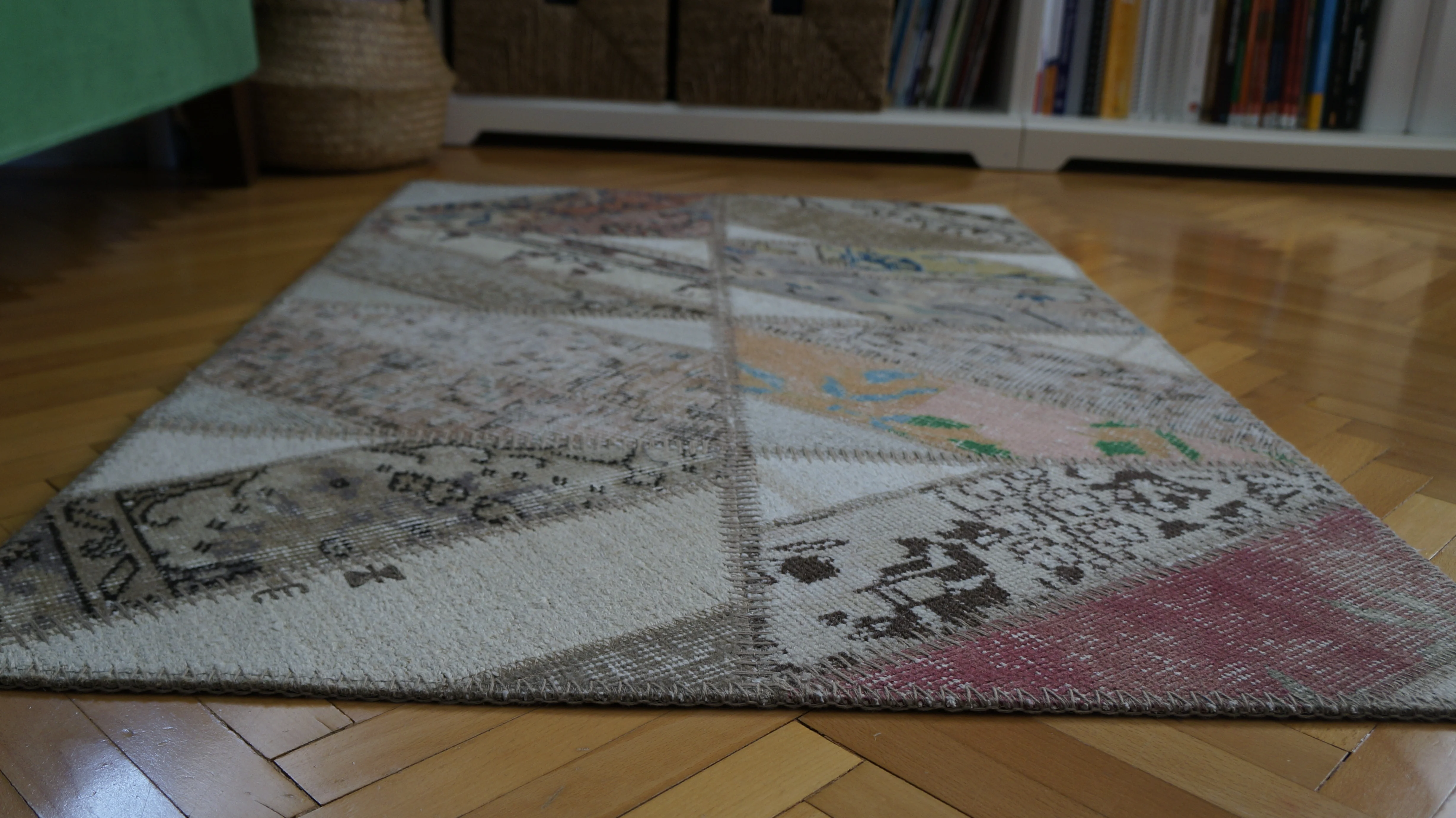 

TURKISH KNOTS Vintage Patchwork Rug Collection - Elektra Rug 80x120 cm