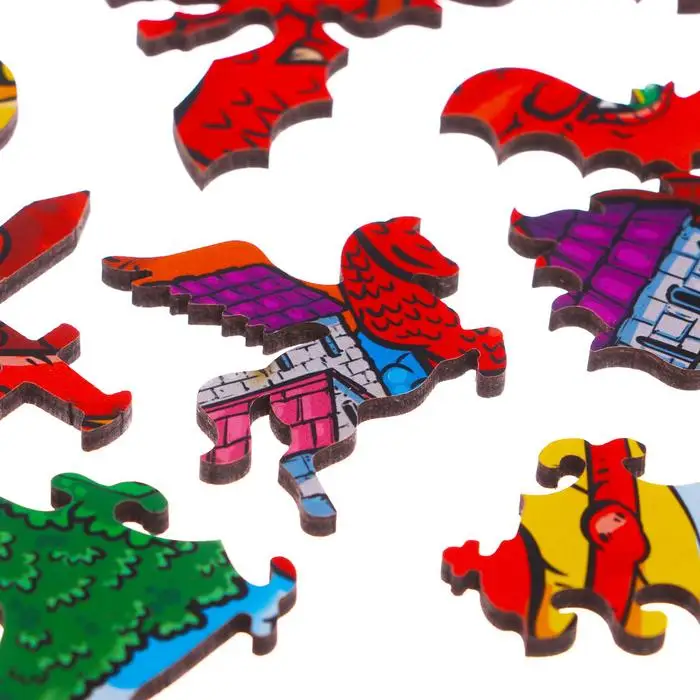 Figured puzzle &quotin power dragon&quot |