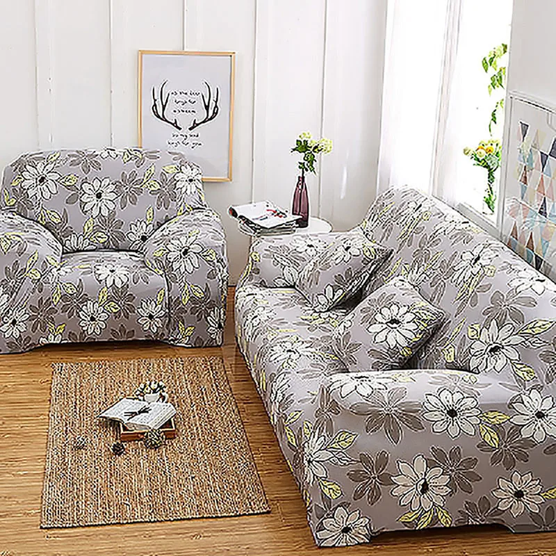 

Stretch Print Sofa Slipcover Funda Sofa Elastic For Living Room Funiture Protector Thick Sofa Cover Corner Sofa Seat Slipcover