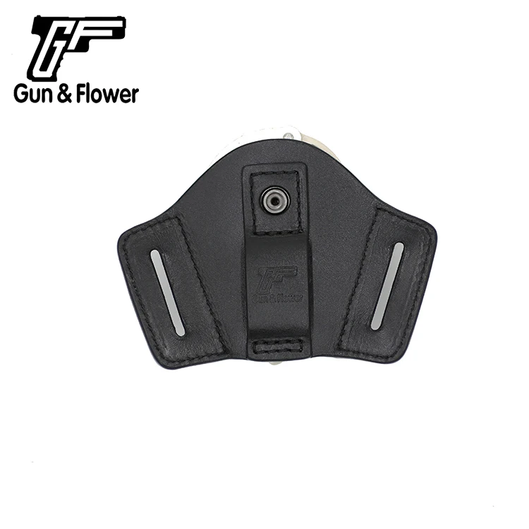 Gunflower Duty gear лоскут TopLeather мешочек с наручниками простой черный держатель Наручника с петлей для ремня
