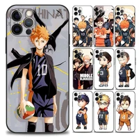 volleyball anime shoyo hinata phone case for iphone 11 12 13 pro max 7 8 se xr xs max 5 5s 6 6s plus soft silicone cover coque