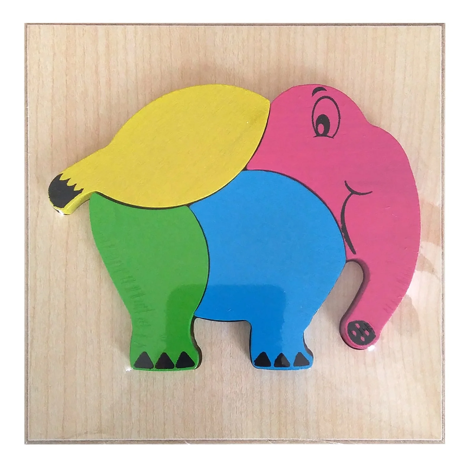 Ebebek детские игрушки деревянные животные мини-головоломка | Игрушки и хобби