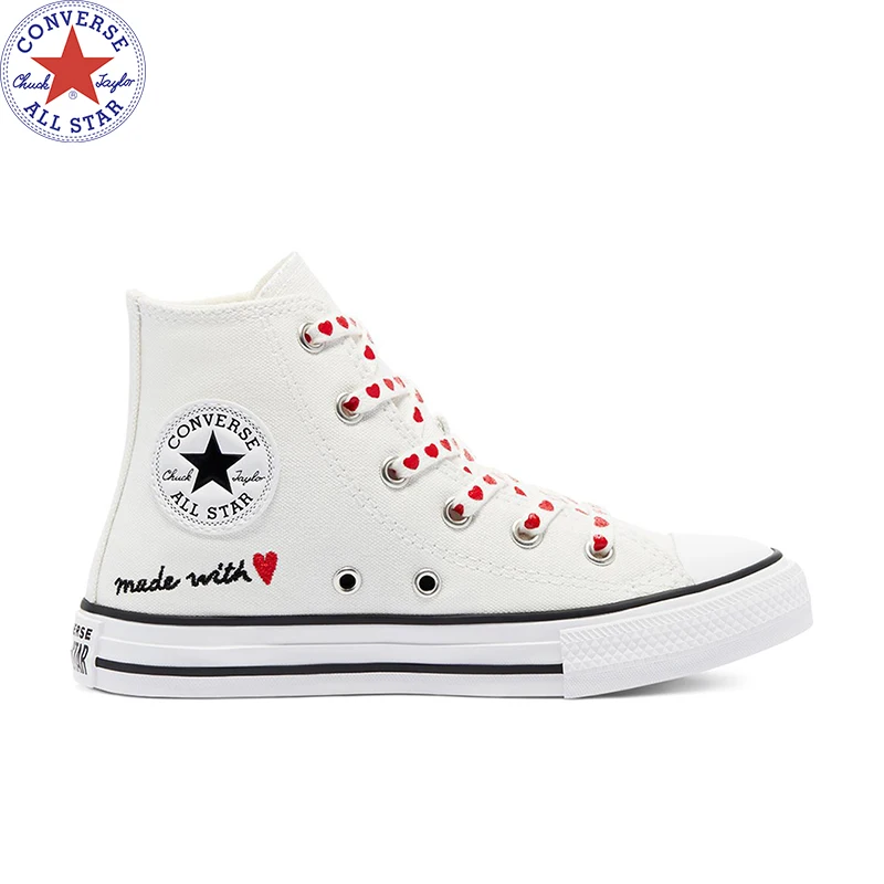 Оригинальные кроссовки Converse Chuck Taylor All Star Hi Çocuk мужские 671125C 100|Обувь для ходьбы| |