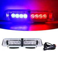 12v 24led police flasher lights strobe light waterproof car lights red blue auto flash parking signal lamp warning light