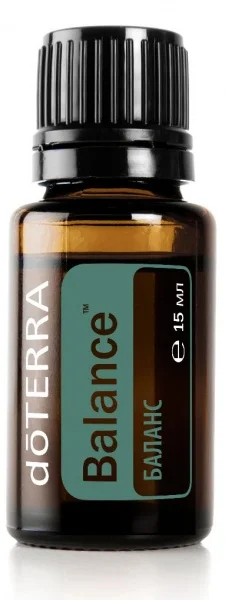 Эфирное масло doTERRA Balance Баланс смесь масел для установления равновесия 15 мл |