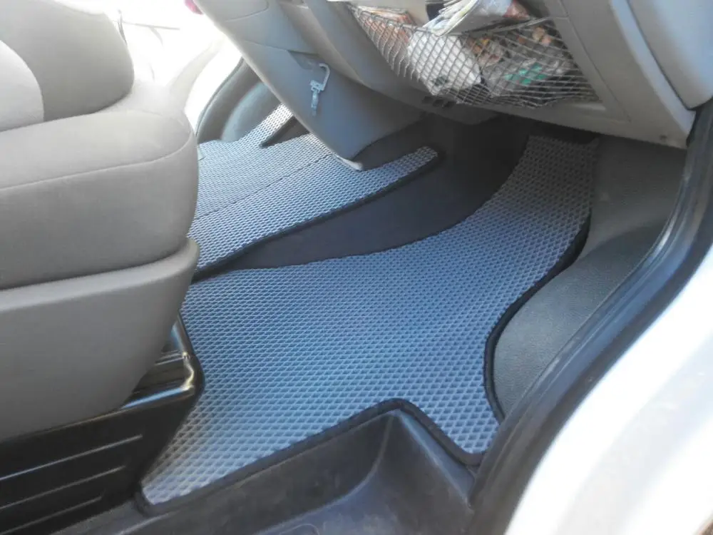 ПЕРЕДНИЕ КОВРИКИ НА ФОЛЬКСВАГЕН КАРАВЕЛЛА Т5 (2003-2015) комплект из 2 КОВРИКОВ И