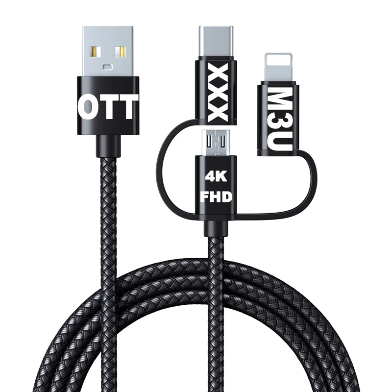 Стабильный кабель совместимый с 4K со smart android IOS PC m3u xxx IPTV для Испании и Европы |