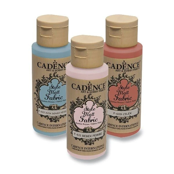 

Cadence Fabric Paint Set 12 Pcs*59 ml