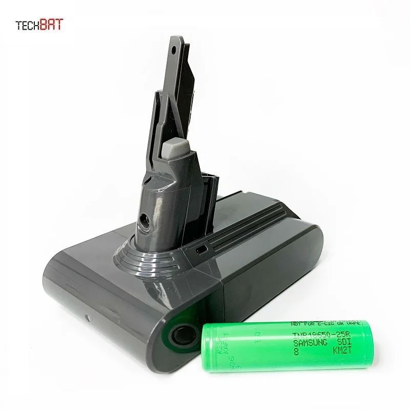 Аккумулятор для Dyson V7 21.6V 2100mAh-3000mAh SV11 V7Absolute V7Animal V7Fluffy ​V7Motorhead V7Parquet | Бытовая