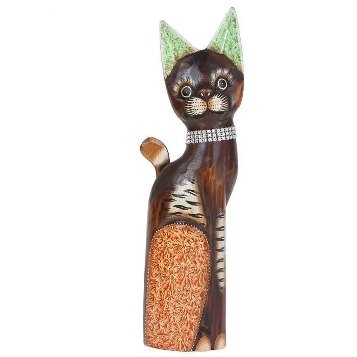 Souvenir cat half-side. 40 cm | Дом и сад