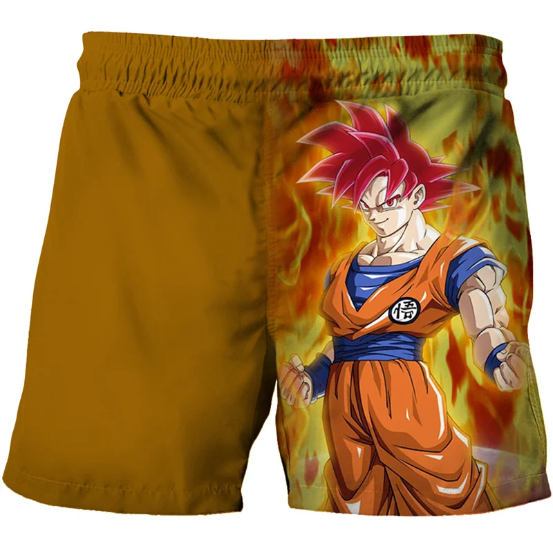 

2022 Summer Kids Shorts Boys Dragon-Ball 3D Shorts Fashion Girl Goku Short Pants Children Pants Girls Shorts Harajuku Clothing