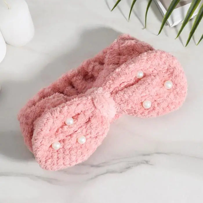 Повязка для умывания Жемчуг цвет МИКС | Красота и здоровье