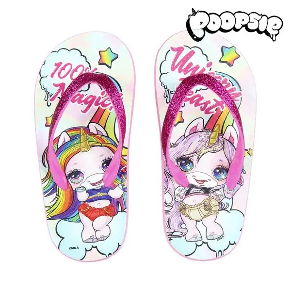 Вьетнамки для детей Poopsie 74433 розовый белый| |