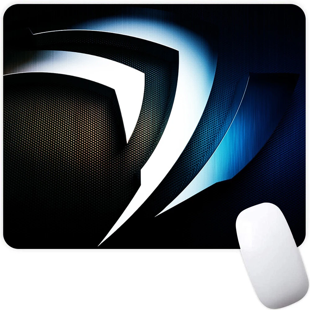 Игровой коврик для мыши Nvidia маленький Коврик компьютерной геймеров ноутбука
