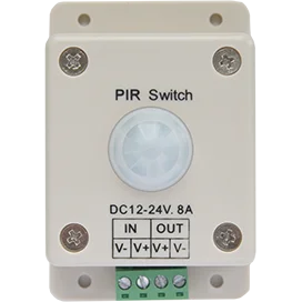 Ecola LED IR Motion Sensor 8A 96Вт 12V (192Вт 24V) автоматический выключатель с инфракрасным