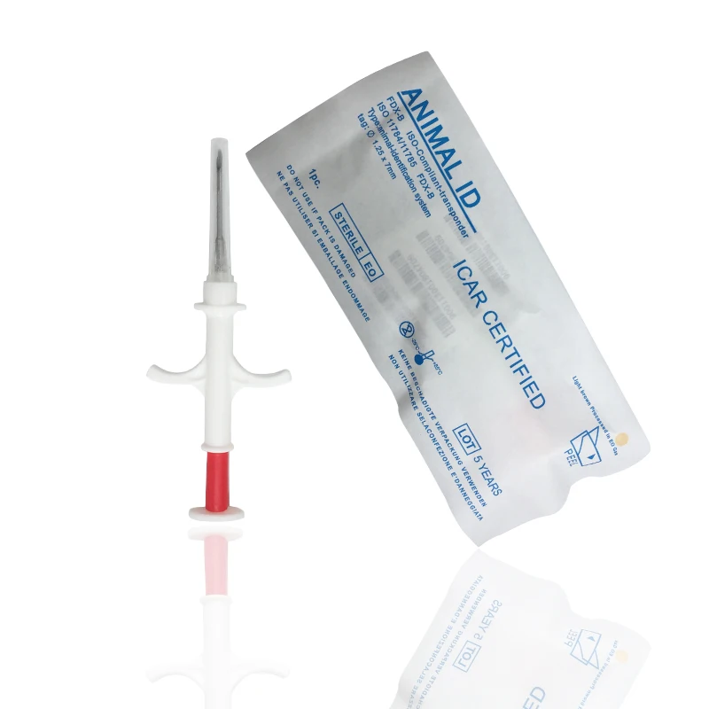 Низкочастотная бирка для домашних животных с радиочастотной идентификацией 1 25*7