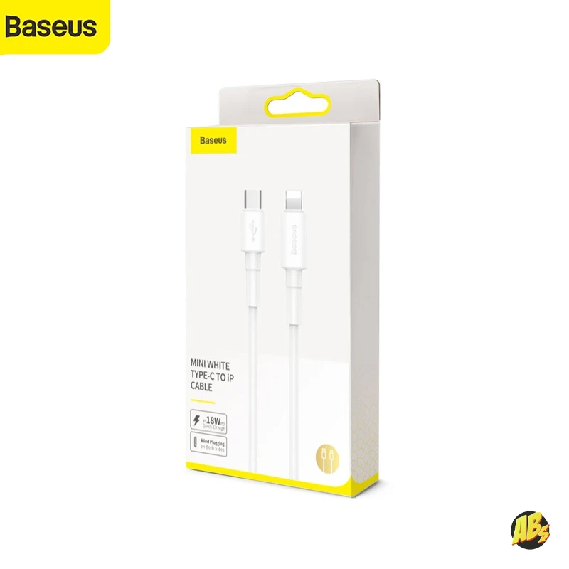 Type C кабель Baseus для зарядки iPhone 13 12 11 Pro Max Xs X 8 Plus XR быстрая зарядка 18W шнур провод iOS