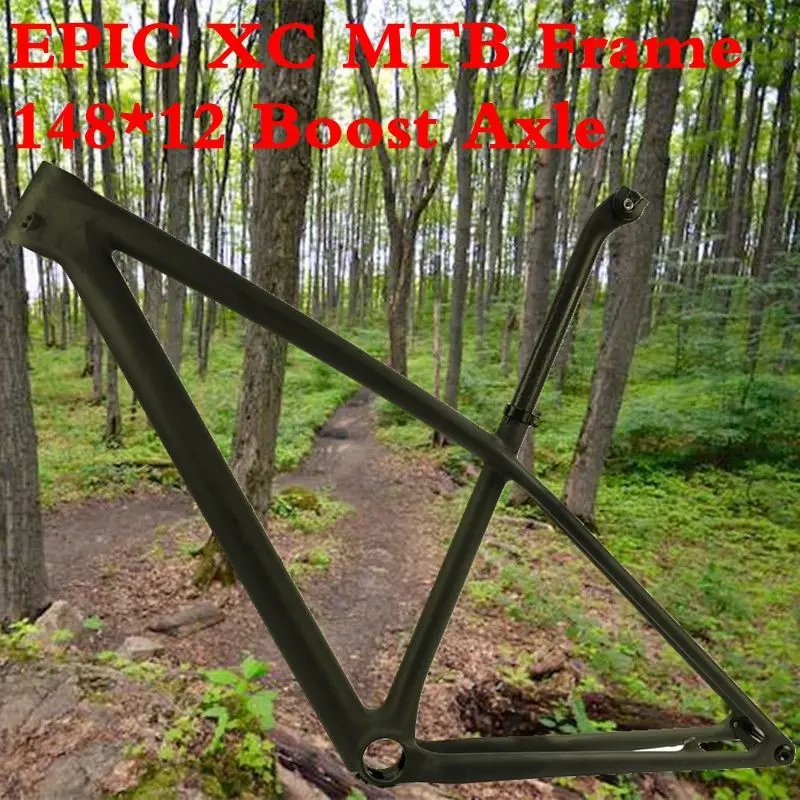 EPIC 27 5 Boost 148*12 Axle Bike Рама для горного велосипеда горный углерод 29er S/M/L сиденье зажим