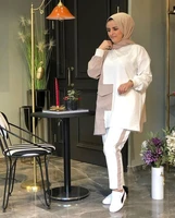 muslim women s tunic suit bottom and topmuslim fashion islamic clothing oz1