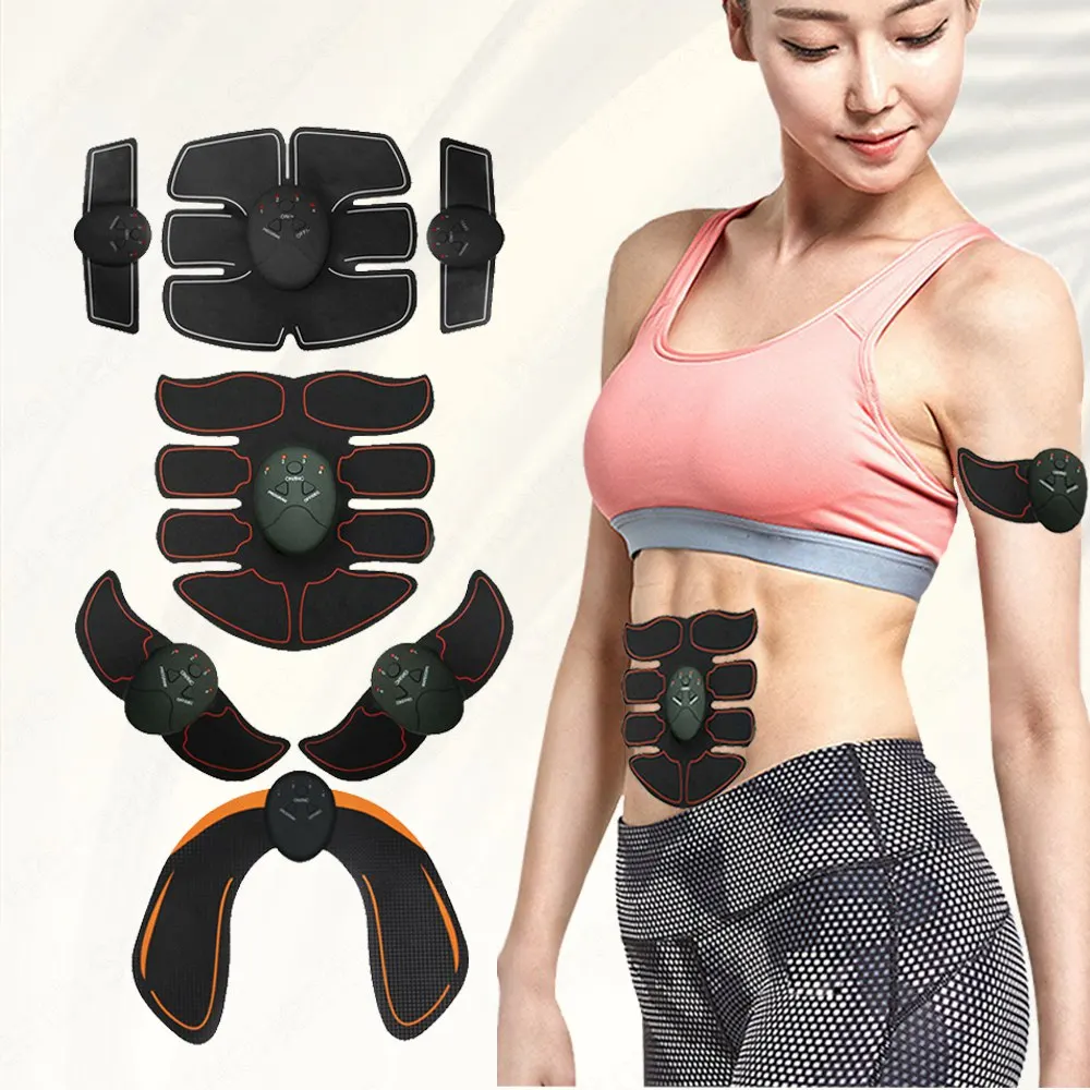 Электрический стимулятор мышц массажер для живота электростимулятор похудения