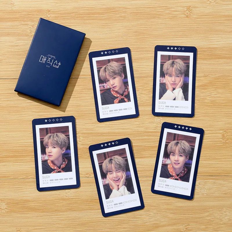 KPOP Bangtan Boys World Tour говорите на себе, набор карт для гостей, японский полевой альбом, праздничные карты, фото плакат в виде карты, Фотокарта JIMIN V