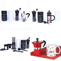 moka pot aeropress and french press introduction sets bialetti coffee maker hario mini mill bodum travel mug